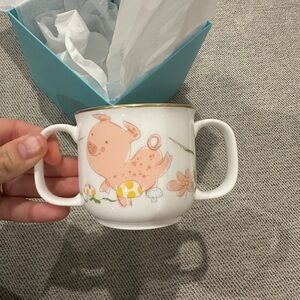 New Tiffany baby cup with handles china
